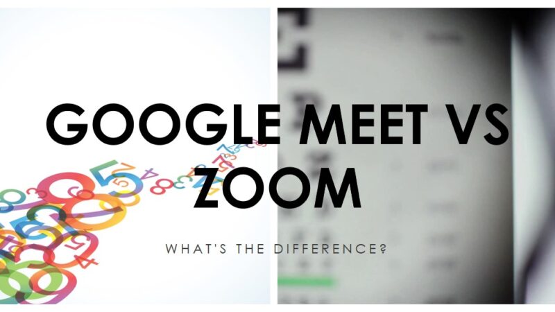What are the differences between Google Meet and Zoom