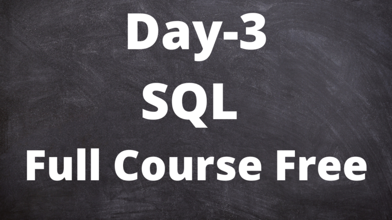 SQL: Fully Qualified Names